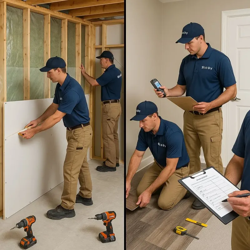 Repairs and Reconstruction process in Garfield Heights, OH